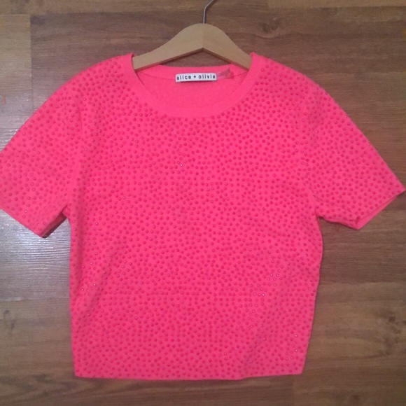 Alice+Olivia Ciara top